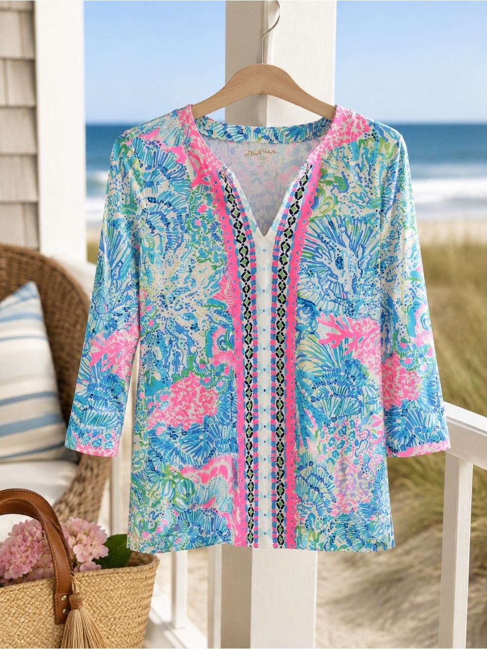 Lilly Pulitzer Sink or Swim Top XS